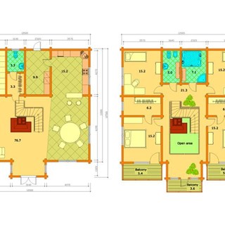 CASA DE MADERA CATHERINE 244,6 M2 - Imagen 2