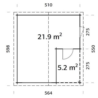 GARAGE MADERA ROGER 21,9 + 5,2 M2 - Imagen 2