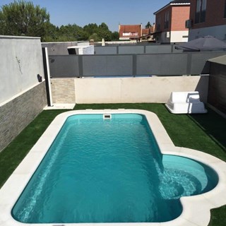 PISCINA FORMENTERA 6 - 5.85 x 2.75 x 1.04 / 1.64 M - Imagen 2